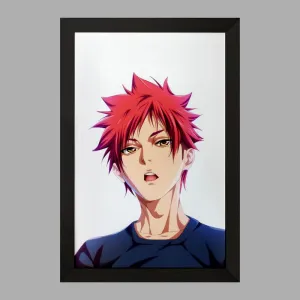 تابلو سوما انیمه جنگ غذاها Food Wars