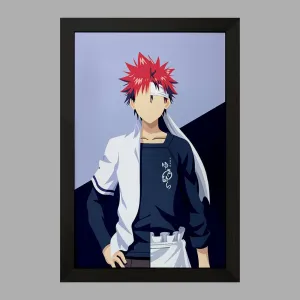 تابلو سوما انیمه جنگ غذاها Food Wars