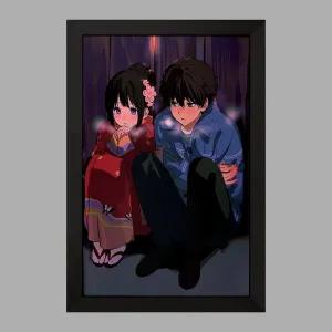 تابلو اورکی و چیتاندا انیمه هیوکا Hyouka