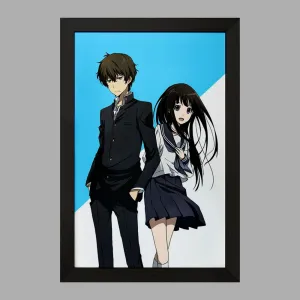 تابلو چیتاندا و اورکی انیمه هیوکا Hyouka
