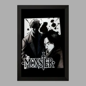 تابلو دکتر کنزو تنما و یوهان لیبرت انیمه مانستر Monster