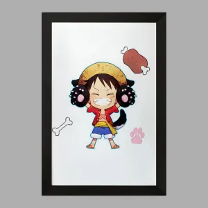 تابلو لوفی انیمه وان پیس One Piece