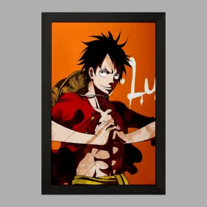 تابلو لوفی انیمه وان پیس One Piece