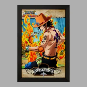 تابلو پورتگاس انیمه وان پیس One Piece