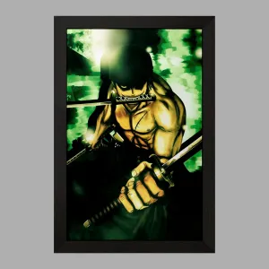 تابلو زورو انیمه وان پیس One Piece