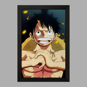 تابلو لوفی انیمه وان پیس One Piece