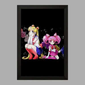 تابلو چیبیوسا و اوساگی تسوکینو انیمه سیلور مون Sailor Moon