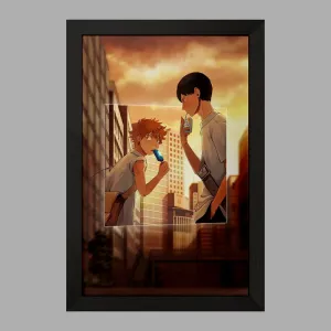 تابلو کاگیاما و هیناتا انیمه هایکیو Haikyu