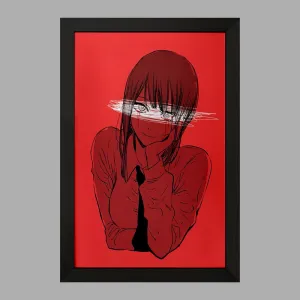 تابلو ماکیما انیمه مرد اره ای Chainsaw Man