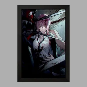 تابلو ماکیما انیمه مرد اره ای Chainsaw Man