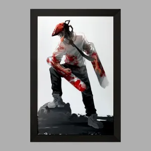 تابلو دنجی انیمه مرد اره ای Chainsaw Man