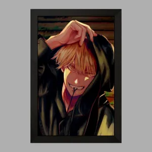 تابلو دنجی انیمه مرد اره ای Chainsaw Man