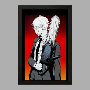تابلو دنجی انیمه مرد اره ای Chainsaw Man