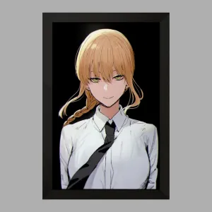 تابلو ماکیما انیمه مرد اره ای Chainsaw Man
