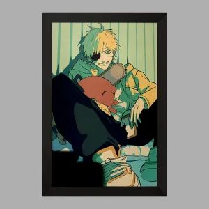 تابلو دنجی انیمه مرد اره ای Chainsaw Man