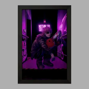 تابلو پوچیتا و دنجی انیمه مرد اره ای Chainsaw Man