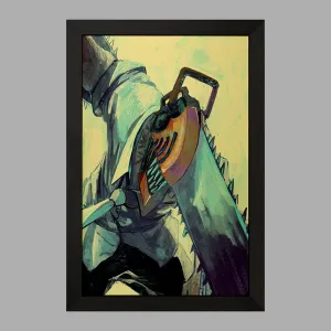 تابلو دنجی انیمه مرد اره ای Chainsaw Man