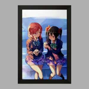 تابلو نیکو و ماکی انیمه لاو لایو Love Live