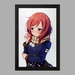 تابلو ماکی نیشیکینو انیمه لاو لایو Love Live