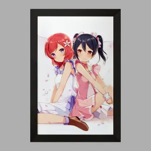 تابلو نیکو و ماکی انیمه لاو لایو Love Live