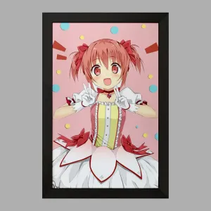 تابلو مادوکا کانام انیمه مادوکا مجیکا Madoka Magica