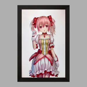 تابلو مادوکا کانام انیمه مادوکا مجیکا Madoka Magica