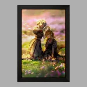 تابلو کاکه و سومیره انیمه مادوکا مجیکا Madoka Magica