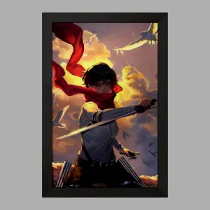 تابلو میکاسا اکرمن انیمه اتک آن تایتان Attack on Titan