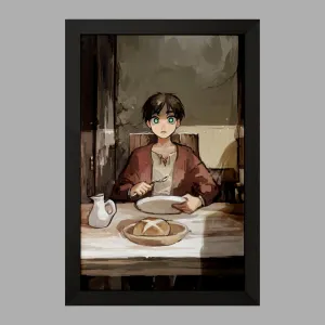 تابلو ارن یگر انیمه اتک آن تایتان Attack on Titan