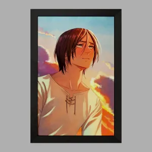 تابلو ارن یگر انیمه اتک آن تایتان Attack on Titan
