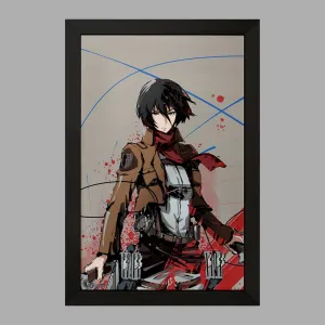 تابلو میکاسا اکرمن انیمه اتک آن تایتان Attack on Titan