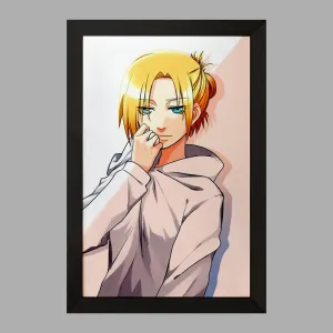 تابلو کریستا انیمه اتک آن تایتان Attack on Titan