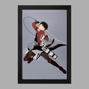 تابلو لیوای انیمه اتک آن تایتان Attack on Titan