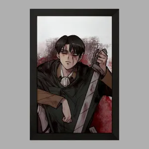 تابلو لیوای انیمه اتک آن تایتان Attack on Titan