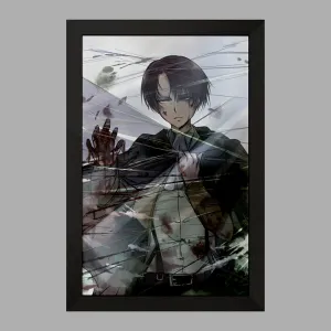 تابلو لیوای انیمه اتک آن تایتان Attack on Titan