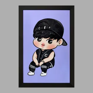 تابلو جیمین Jimin گروه بی تی اس BTS
