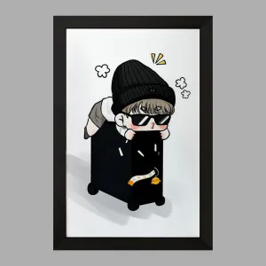 تابلو جیمین Jimin گروه بی تی اس BTS