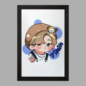 تابلو جیمین Jimin گروه بی تی اس BTS