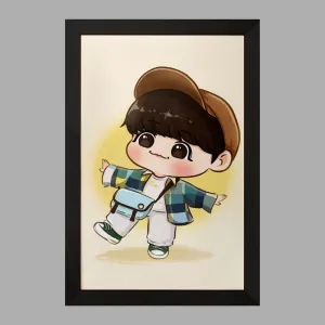 تابلو جی هوپ J Hope گروه بی تی اس BTS