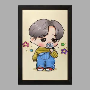 تابلو جیمین Jimin گروه بی تی اس BTS