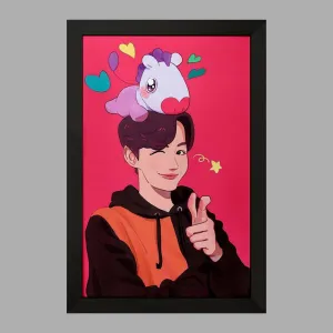 تابلو جی هوپ J Hope گروه بی تی اس BTS