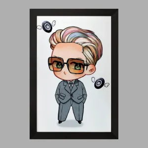 تابلو جیمین Jimin گروه بی تی اس BTS