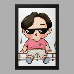 تابلو جین Jin گروه بی تی اس BTS
