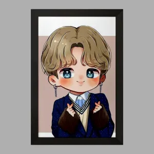 تابلو جیمین Jimin گروه بی تی اس BTS