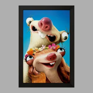 تابلو انیمیشن عصر یخبندان Ice Age