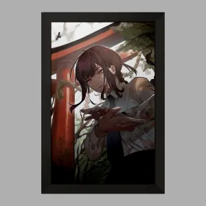 تابلو ماکیما انیمه مرد اره ای Chainsaw Man