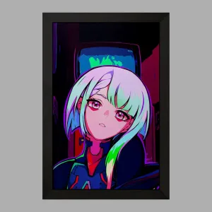 تابلو لوسی انیمه سایبر پانک Cyberpunk
