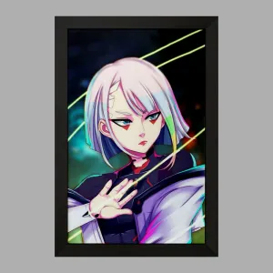 تابلو لوسی انیمه سایبر پانک Cyberpunk