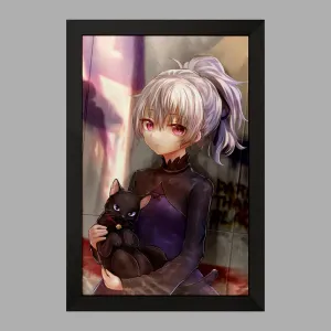 تابلو یین انیمه تاریک تر از سیاهی Darker Than Black