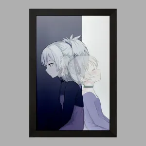 تابلو یین انیمه تاریک تر از سیاهی Darker Than Black